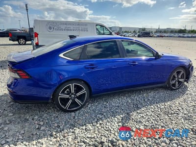 Trzecie zdjęcie samochodu z tyłu: 2023 HONDA ACCORD HYBRID SPORT VIN:1HGCY2F53PA013187 - miniatura