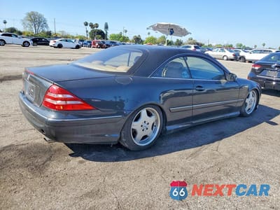 Trzecie zdjęcie samochodu z tyłu: 2002 MERCEDES-BENZ CL 600 VIN:WDBPJ78J32A021731 - miniatura