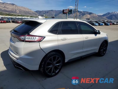 Trzecie zdjęcie samochodu z tyłu: 2018 FORD EDGE SPORT VIN:2FMPK4AP4JBB95172 - miniatura