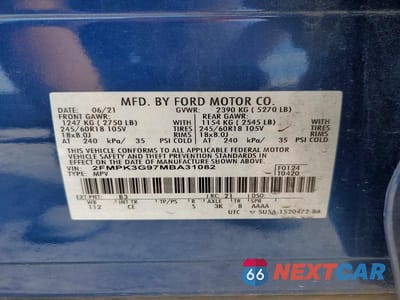 Zdjęcie 13 z 13 samochodu: 2021 FORD EDGE SE VIN:2FMPK3G97MBA31082 - miniatura