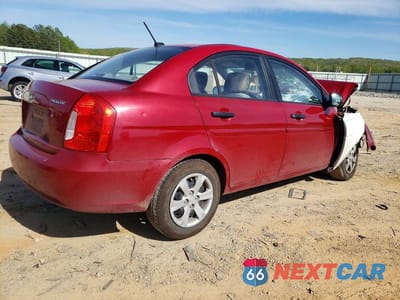 Trzecie zdjęcie samochodu z tyłu: 2011 HYUNDAI ACCENT GLS VIN:KMHCN4AC6BU615352 - miniatura
