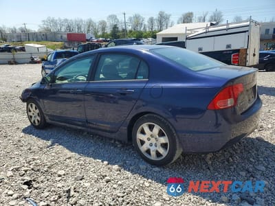 Drugie zdjęcie samochodu z przodu: 2006 HONDA CIVIC LX VIN:1HGFA16536L082153 - miniatura