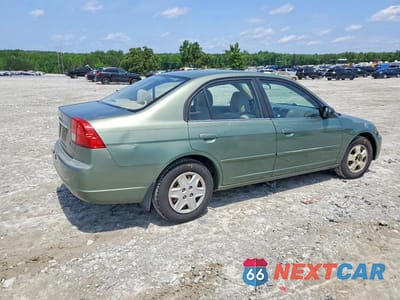 Trzecie zdjęcie samochodu z tyłu: 2003 HONDA CIVIC LX VIN:1HGES16563L004499 - miniatura