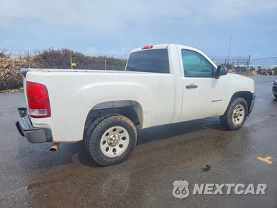 Trzecie zdjęcie samochodu z tyłu: 2013 GMC SIERRA C1500 VIN:1GTN1TEX6DZ199583 - miniatura