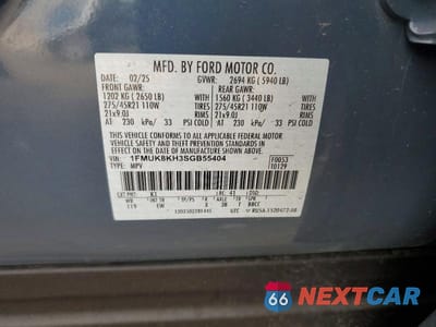 Zdjęcie 13 z 13 samochodu: 2025 FORD EXPLORER ST-LINE VIN:1FMUK8KH3SGB55404 - miniatura