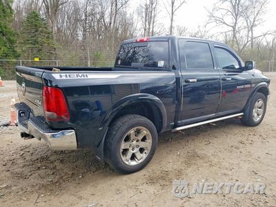 Trzecie zdjęcie samochodu z tyłu: 2012 DODGE RAM 1500 LARAMIE VIN:1C6RD7NT0CS162038 - miniatura