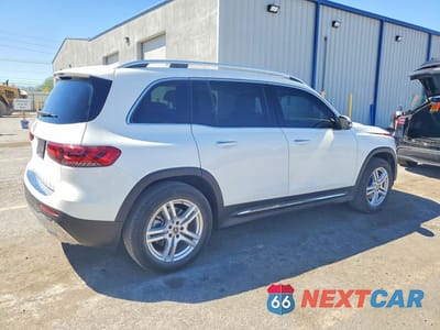 Trzecie zdjęcie samochodu z tyłu: 2022 MERCEDES-BENZ GLB 250 VIN:W1N4M4GB7NW199727 - miniatura