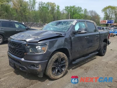 2022 RAM 1500 BIG HORN 1C6RRFFG9NN385080 - główne zdjęcie licytacji z USA - miniatura