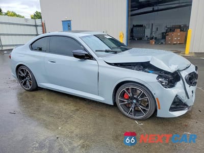 Czwarte zdjęcie samochodu z boku: 2023 BMW M240I VIN:3MW43CM03P8D45881 - miniatura