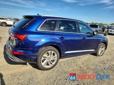 Trzecie zdjęcie samochodu z tyłu: 2021 AUDI Q7 PREMIUM PLUS VIN:WA1LXAF74MD000756 - miniatura