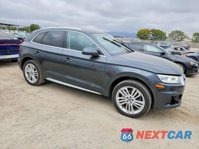 Czwarte zdjęcie samochodu z boku: 2018 AUDI Q5 PREMIUM PLUS VIN:WA1BNAFY2J2047253 - miniatura