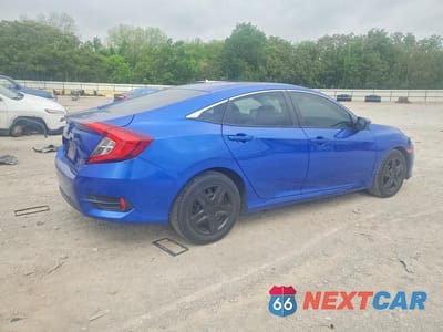 Trzecie zdjęcie samochodu z tyłu: 2016 HONDA CIVIC LX VIN:19XFC2F51GE040203 - miniatura