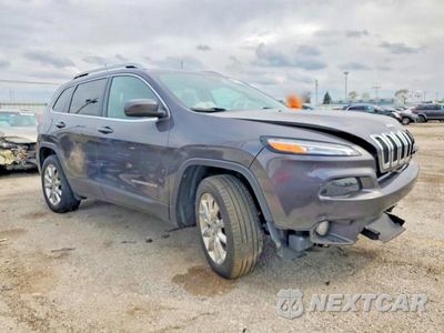 Czwarte zdjęcie samochodu z boku: 2017 JEEP CHEROKEE LIMITED VIN:1C4PJMDS1HW565543 - miniatura