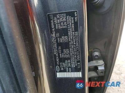 Zdjęcie 13 z 13 samochodu: 2024 HYUNDAI TUCSON SEL VIN:5NMJFCDE8RH302188 - miniatura