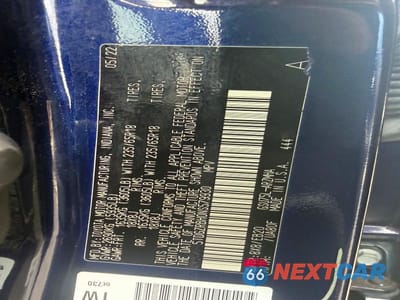 Zdjęcie 12 z 12 samochodu: 2022 TOYOTA HIGHLANDER XLE VIN:5TDGZRBH0NS579930 - miniatura