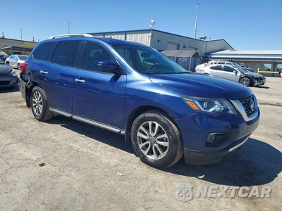 Czwarte zdjęcie samochodu z boku: 2019 NISSAN PATHFINDER SL VIN:5N1DR2MN6KC610930 - miniatura