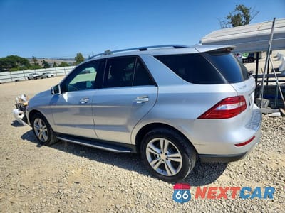 Drugie zdjęcie samochodu z przodu: 2014 MERCEDES-BENZ ML 350 VIN:4JGDA5JBXEA275447 - miniatura