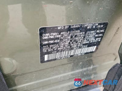 Zdjęcie 14 z 14 samochodu: 2021 SUBARU FORESTER LIMITED VIN:JF2SKAFC0MH419064 - miniatura