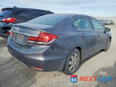 Trzecie zdjęcie samochodu z tyłu: 2015 HONDA CIVIC LX VIN:2HGFB2F57FH545430 - miniatura