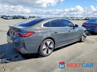 Trzecie zdjęcie samochodu z tyłu: 2025 BMW I4 EDRIVE 40 VIN:WBY23HD08SFU24341 - miniatura