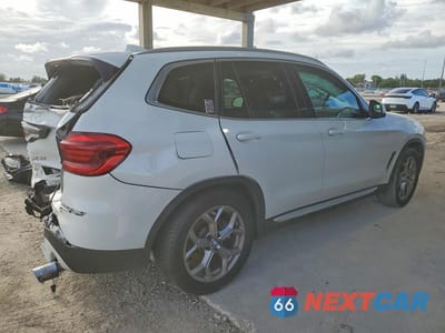 Trzecie zdjęcie samochodu z tyłu: 2021 BMW X3 SDRIVE30I VIN:5UXTY3C00M9E86766 - miniatura