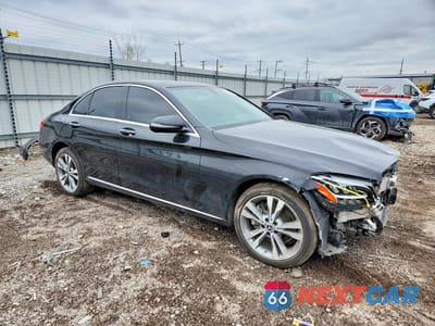 Czwarte zdjęcie samochodu z boku: 2020 MERCEDES-BENZ C 300 4MATIC VIN:W1KWF8EB1LR597909 - miniatura