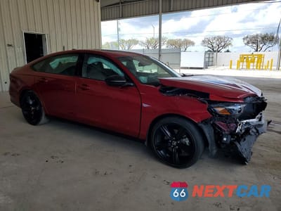 Czwarte zdjęcie samochodu z boku: 2024 HONDA ACCORD HYBRID SPORT-L VIN:1HGCY2F78RA029454 - miniatura