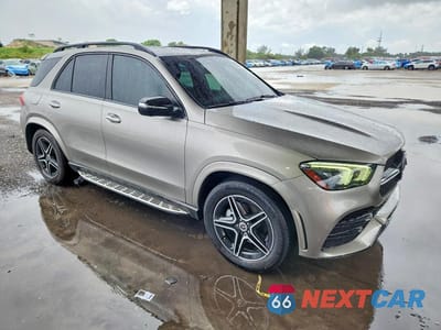 Czwarte zdjęcie samochodu z boku: 2021 MERCEDES-BENZ GLE 350 VIN:4JGFB4JB1MA520263 - miniatura