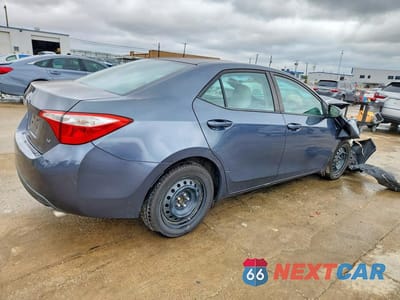 Trzecie zdjęcie samochodu z tyłu: 2015 TOYOTA COROLLA LE VIN:5YFBURHE7FP346725 - miniatura