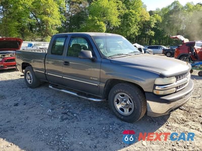 Czwarte zdjęcie samochodu z boku: 2001 CHEVROLET SILVERADO C1500 VIN:2GCEC19WX11164243 - miniatura