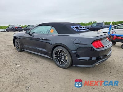 Drugie zdjęcie samochodu z przodu: 2020 FORD MUSTANG I4 CONVERTIBLE VIN:1FATP8UH3L5125577 - miniatura
