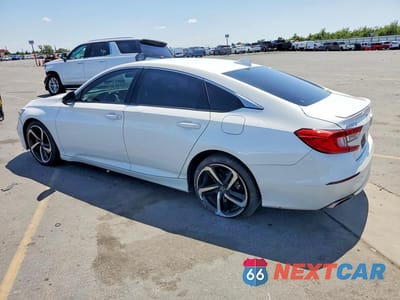 Drugie zdjęcie samochodu z przodu: 2020 HONDA ACCORD SPORT VIN:1HGCV1F34LA019978 - miniatura