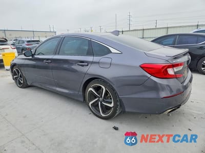 Drugie zdjęcie samochodu z przodu: 2018 HONDA ACCORD SPORT VIN:1HGCV1F37JA202451 - miniatura