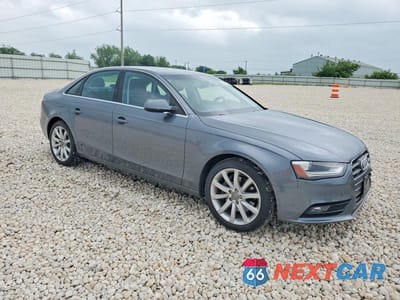 Czwarte zdjęcie samochodu z boku: 2013 AUDI A4 PREMIUM PLUS VIN:WAUFFAFL2DN004444 - miniatura
