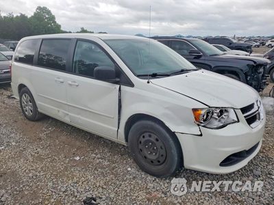 Czwarte zdjęcie samochodu z boku: 2016 DODGE GRAND CARAVAN SE VIN:2C4RDGBG6GR162553 - miniatura