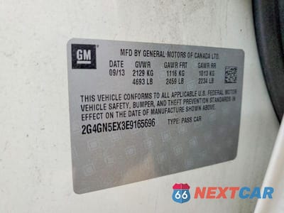Zdjęcie 12 z 12 samochodu: 2014 BUICK REGAL PREMIUM VIN:2G4GN5EX3E9165696 - miniatura