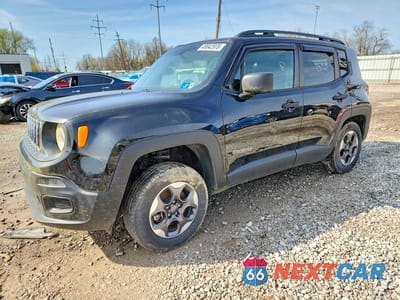 2018 JEEP RENEGADE SPORT ZACCJBAH7JPH17596 - główne zdjęcie licytacji z USA - miniatura