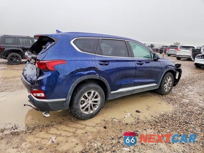 Trzecie zdjęcie samochodu z tyłu: 2020 HYUNDAI SANTA FE SEL VIN:5NMS3CAD1LH205480 - miniatura