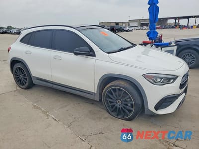 Czwarte zdjęcie samochodu z boku: 2021 MERCEDES-BENZ GLA 250 VIN:W1N4N4GB8MJ244084 - miniatura