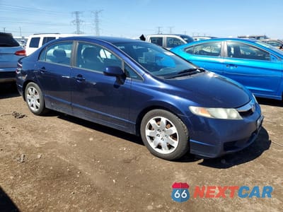 Czwarte zdjęcie samochodu z boku: 2011 HONDA CIVIC VIN:19XFA1F57BE002080 - miniatura