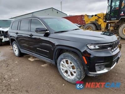 Czwarte zdjęcie samochodu z boku: 2023 JEEP GRAND CHEROKEE L LIMITED VIN:1C4RJKBG0P8857747 - miniatura