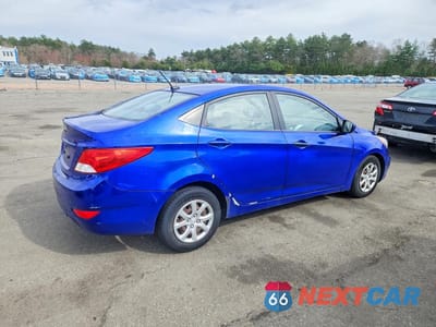 Trzecie zdjęcie samochodu z tyłu: 2013 HYUNDAI ACCENT GLS VIN:KMHCT4AE9DU332583 - miniatura