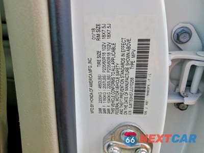 Zdjęcie 13 z 13 samochodu: 2018 ACURA RDX TECHNOLOGY VIN:5J8TB3H57JL010258 - miniatura