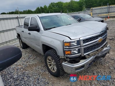 Czwarte zdjęcie samochodu z boku: 2014 CHEVROLET SILVERADO K1500 LT VIN:3GCUKREC5EG118423 - miniatura