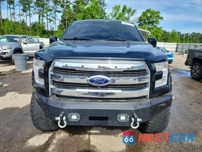 Piąte zdjęcie samochodu w środku: 2016 FORD F150 SUPERCREW VIN:1FTEW1CG1GFA96957 - miniatura