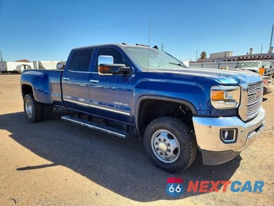Czwarte zdjęcie samochodu z boku: 2015 GMC SIERRA K3500 SLT VIN:1GT423E89FF669563 - miniatura
