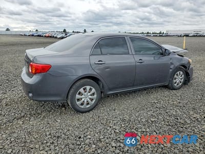 Trzecie zdjęcie samochodu z tyłu: 2009 TOYOTA COROLLA LE VIN:JTDBL40E299025400 - miniatura