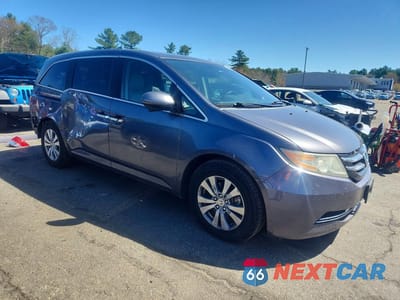 Czwarte zdjęcie samochodu z boku: 2016 HONDA ODYSSEY EXL VIN:5FNRL5H68GB018617 - miniatura