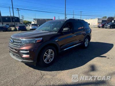 Drugie zdjęcie samochodu z przodu: 2020 FORD EXPLORER XLT VIN:1FMSK7DH9LGC22331 - miniatura
