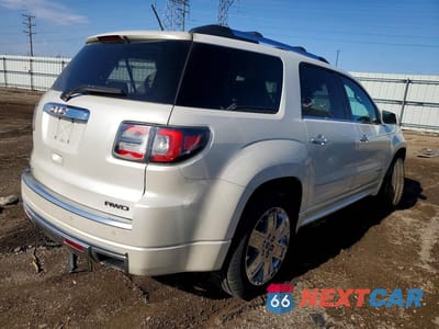 Trzecie zdjęcie samochodu z tyłu: 2015 GMC ACADIA DENALI VIN:1GKKVTKDXFJ222337 - miniatura